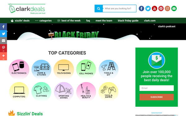 Clark Deals screenshot
