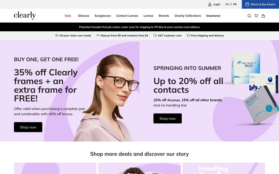 Clearly website
