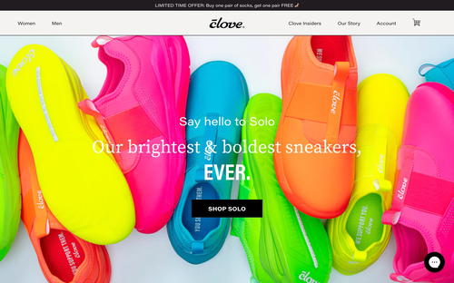 Clove website screenshot