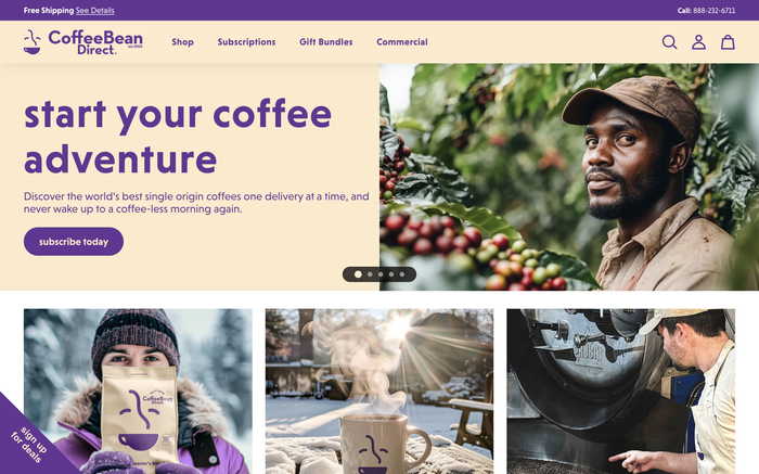 Coffee Bean Direct screenshot