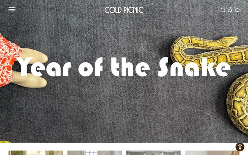 Cold Picnic website screenshot