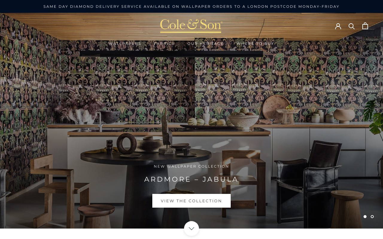 Cole & Son screenshot
