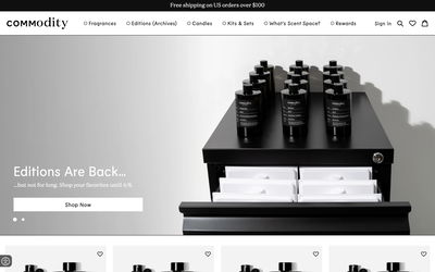 Commodity Fragrances on Shomp