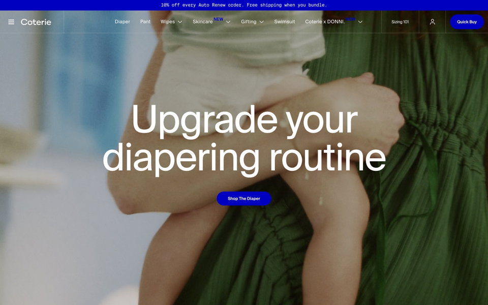 Coterie website