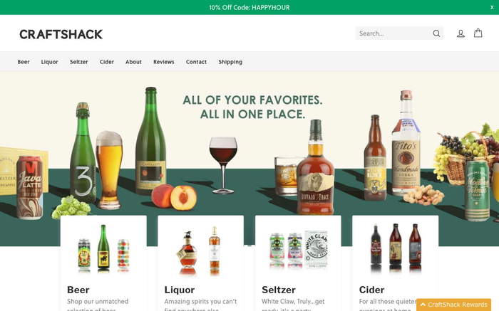 CraftShack screenshot
