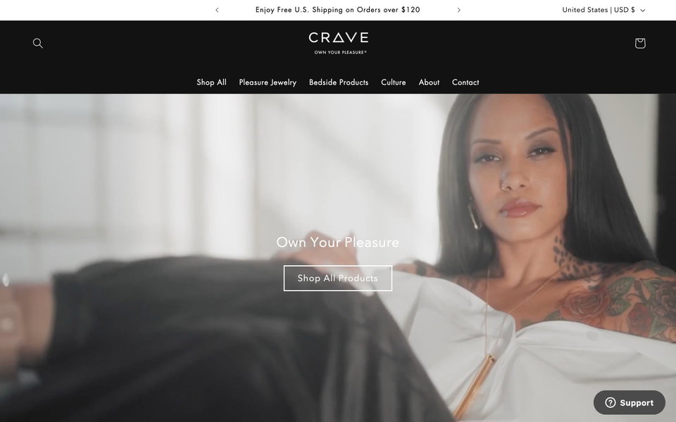 Crave website