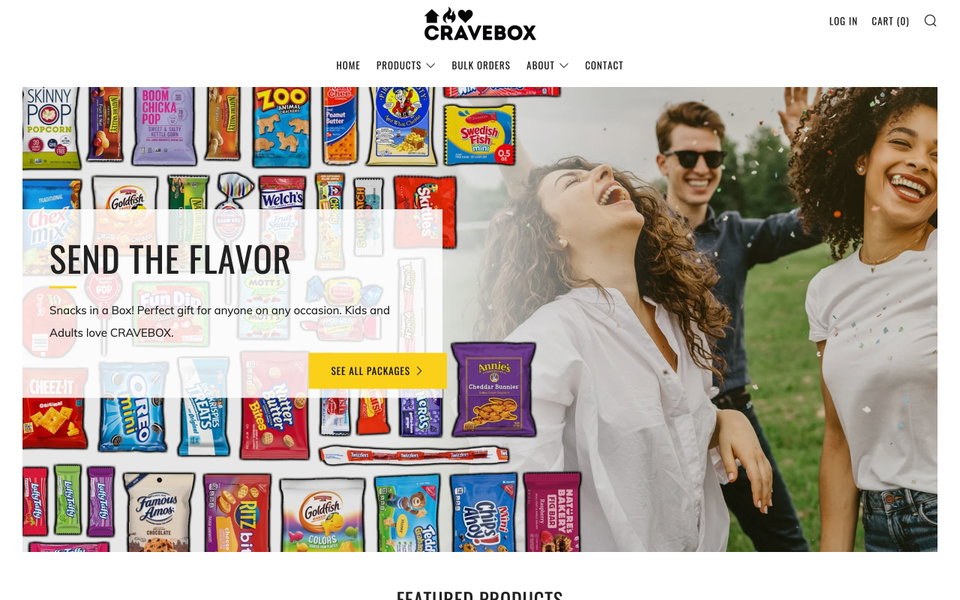 CraveBox website