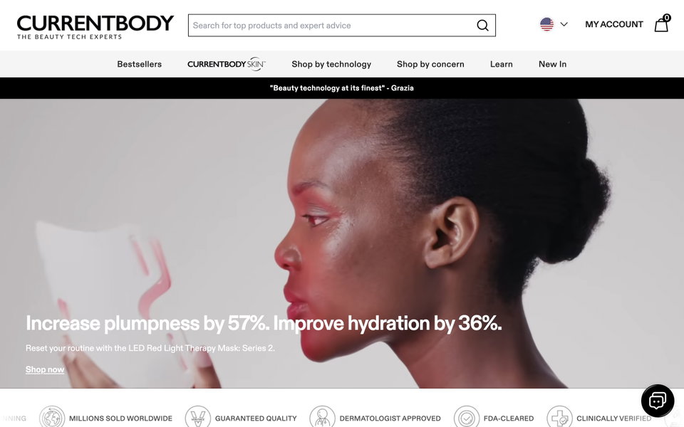 CurrentBody website