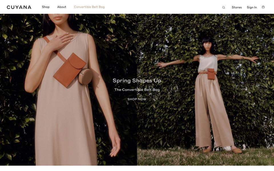 Cuyana website
