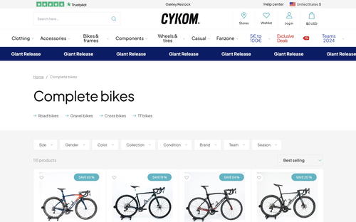 CYKOM website screenshot
