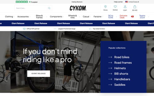 CYKOM website screenshot