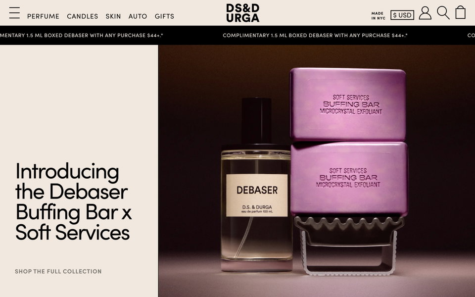 D.S. & DURGA website