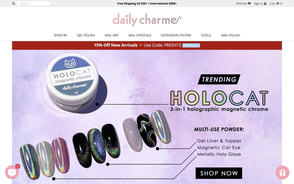 dailycharme website