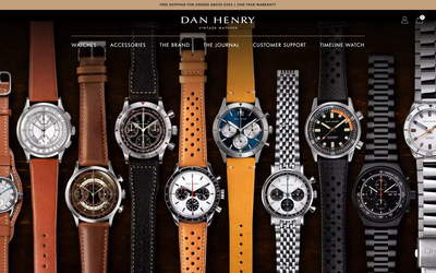 Dan Henry Watches screenshot
