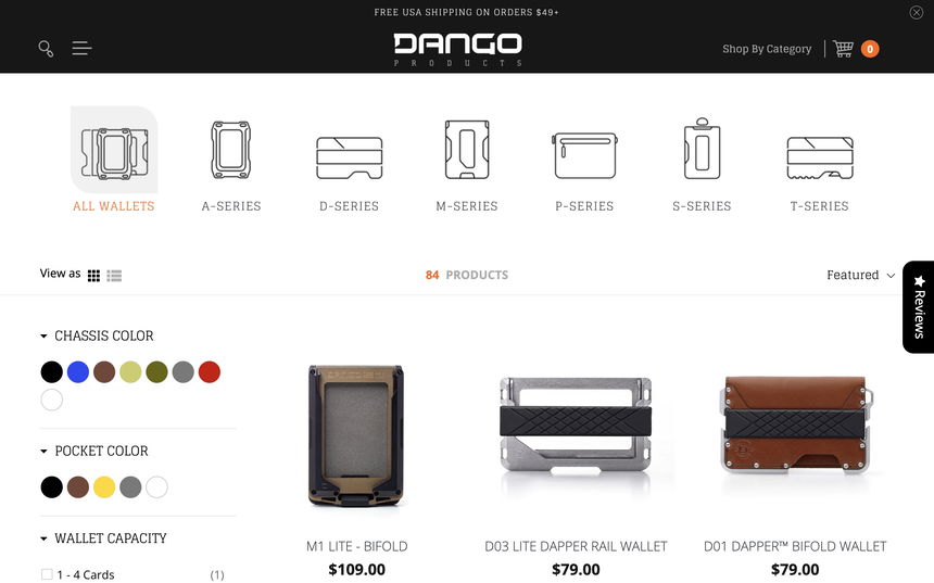 Dango Products on Shomp