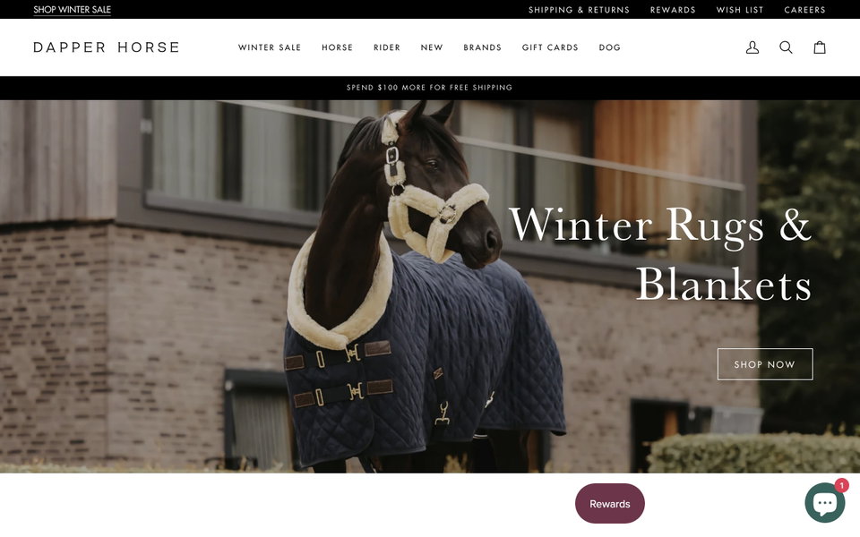 Dapper Horse website