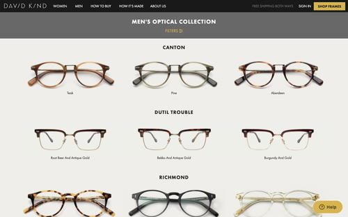 DAVID KIND website screenshot