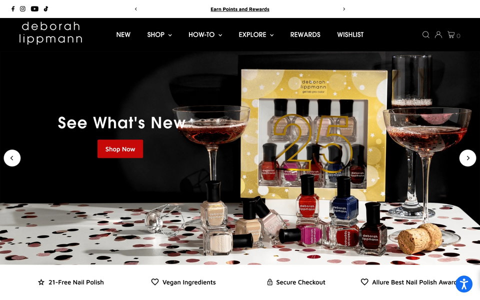 Deborah Lippmann website
