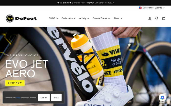 DeFeet screenshot