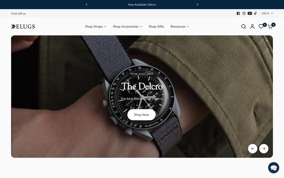 Delugs website