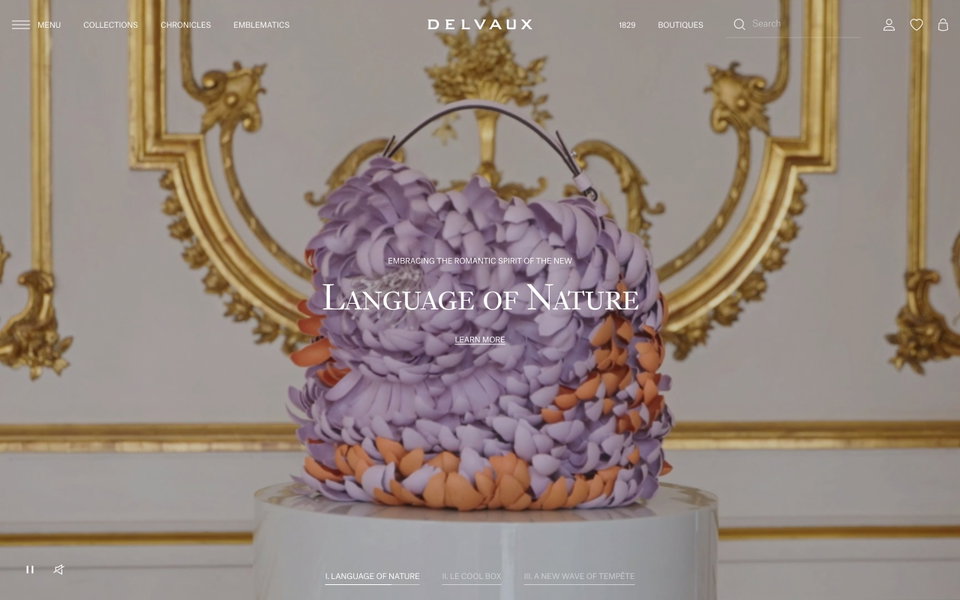 Delvaux website