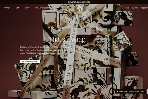 Desmond & Dempsey website screenshot