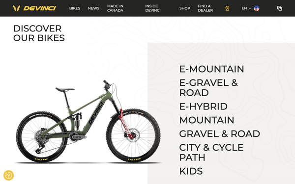 Devinci screenshot