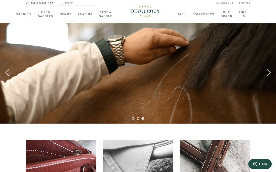 Devoucoux website