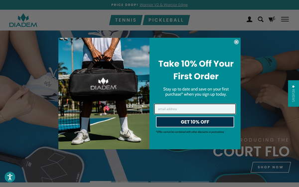 Diadem Sports screenshot