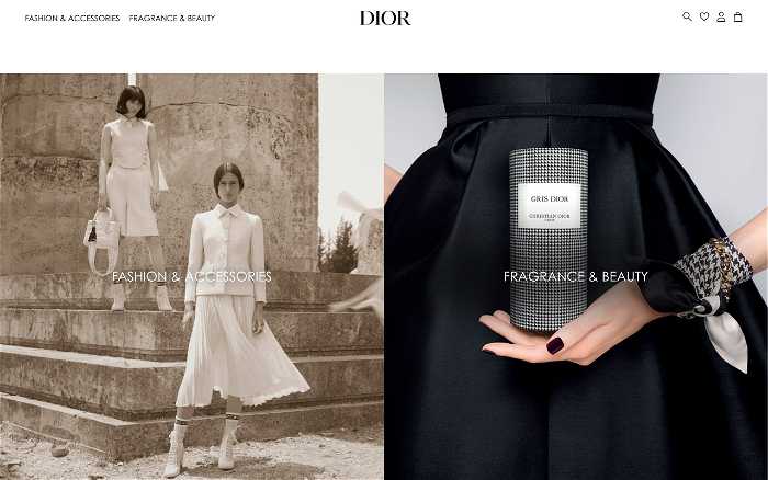 Dior screenshot