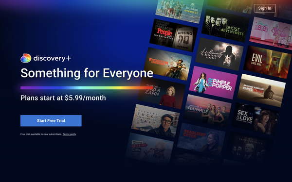 Discover Plus screenshot