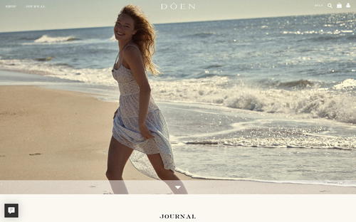 Dôen website screenshot