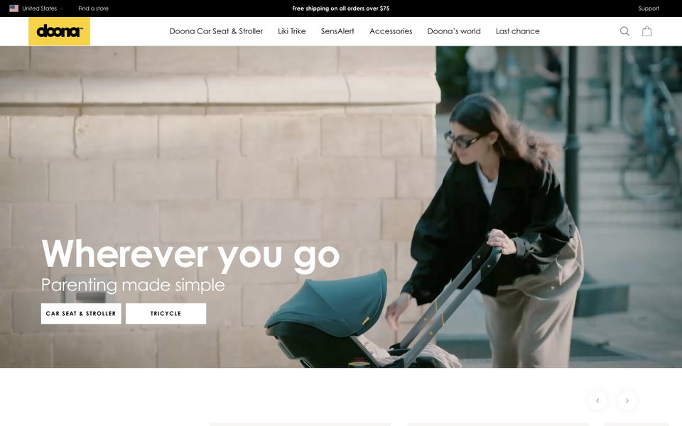 Doona website