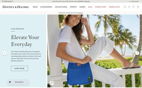Dooney & Bourke website
