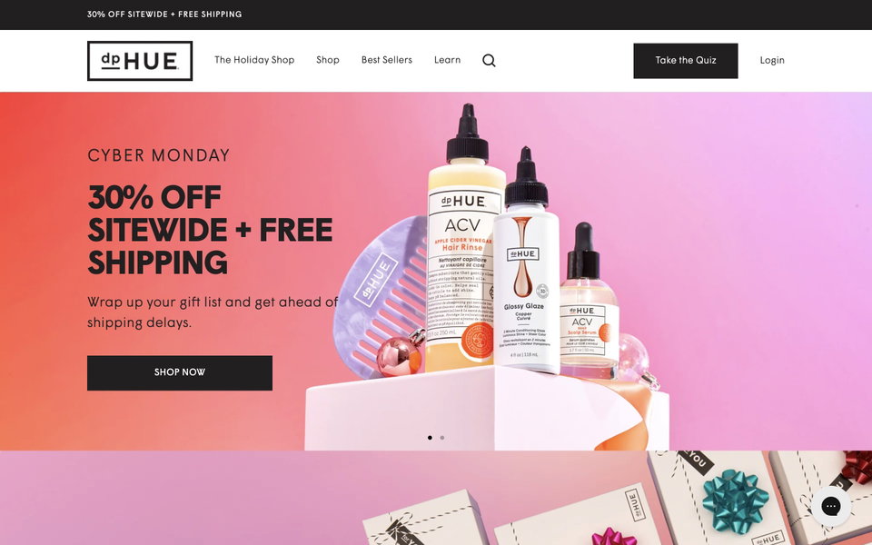 dpHUE website