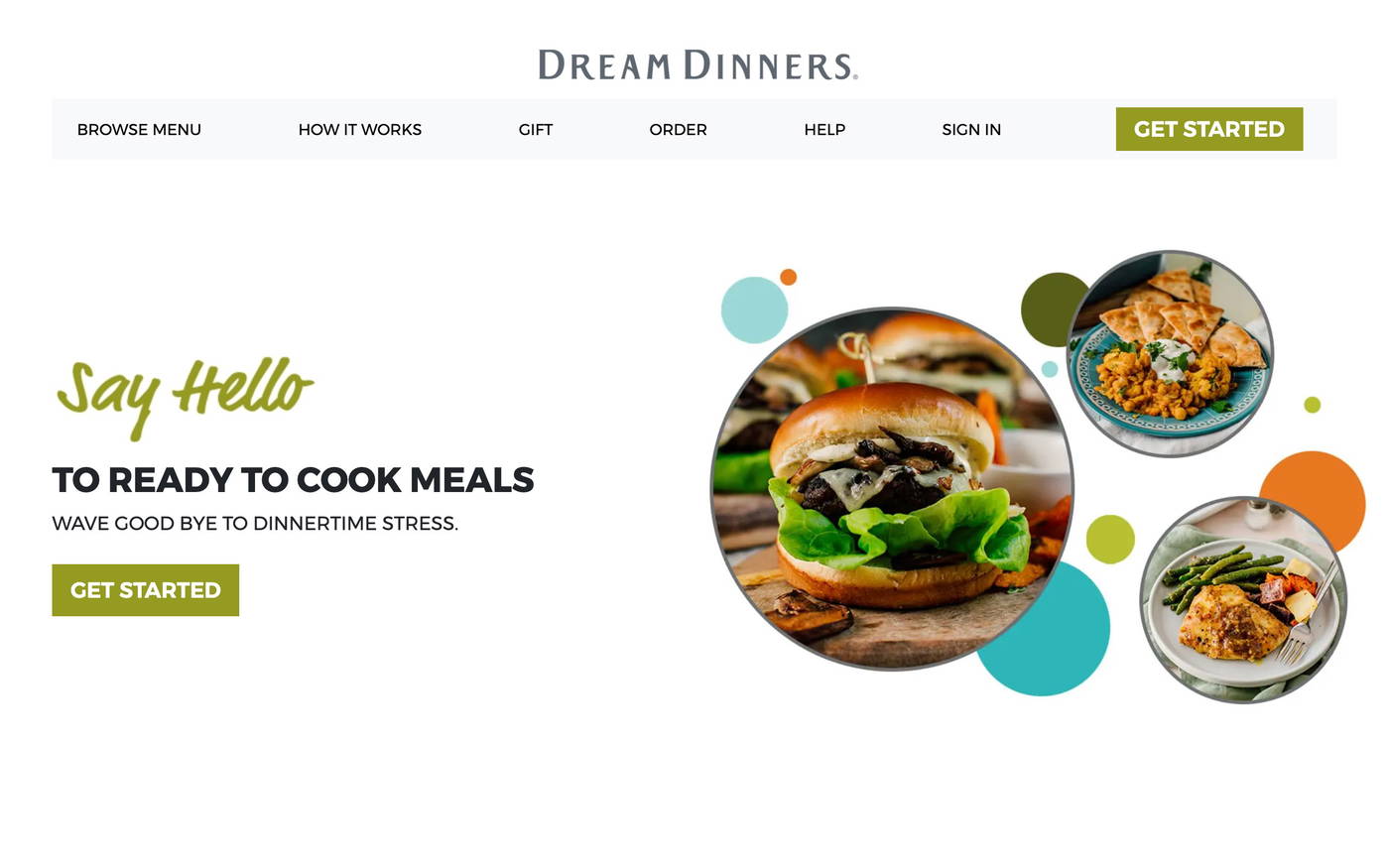 Dream Dinners screenshot