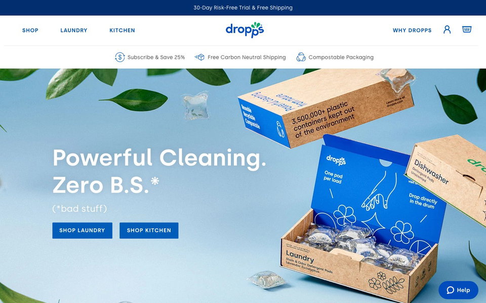 Dropps website
