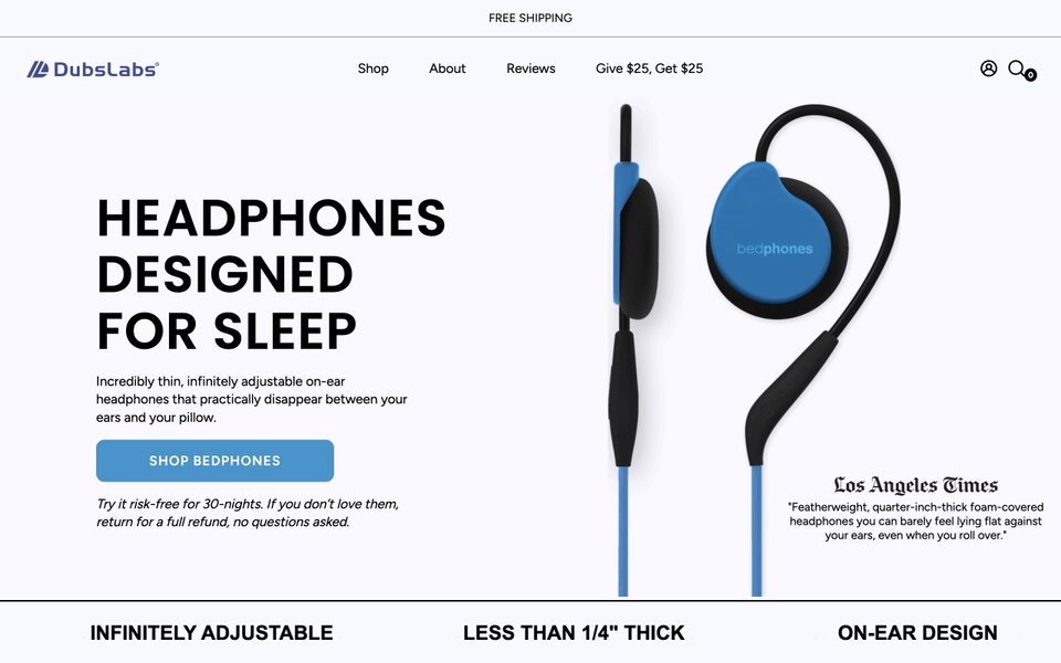 Dubs Labs website