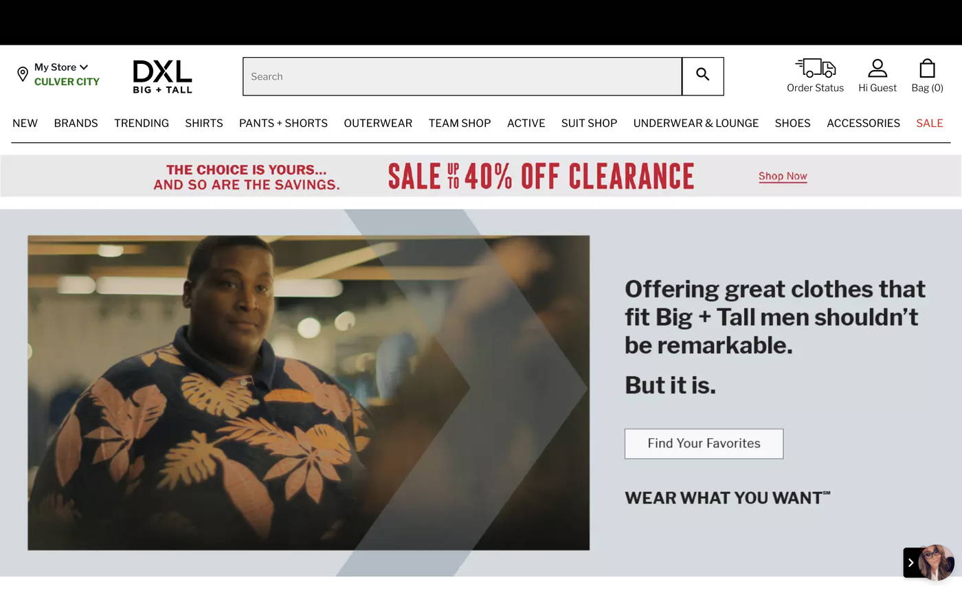 DXL Group screenshot