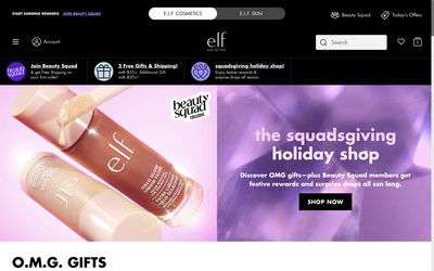 e.l.f. Cosmetics on Shomp