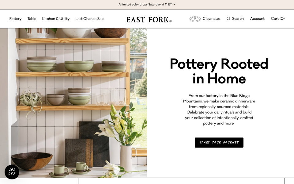 East Fork website