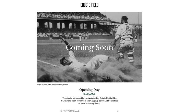 Ebbets Field Flannels screenshot