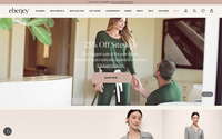 Eberjey website screenshot