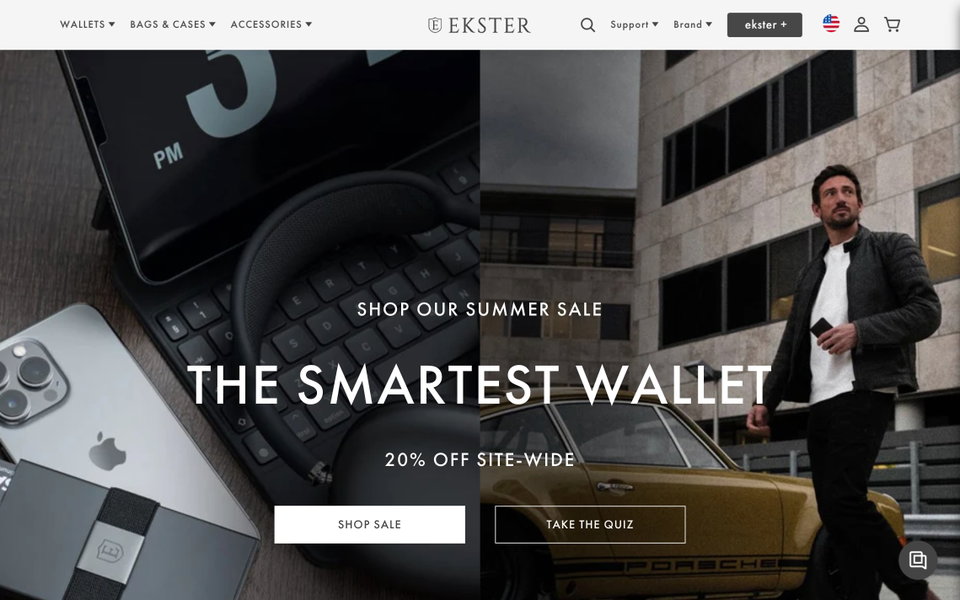Ekster website