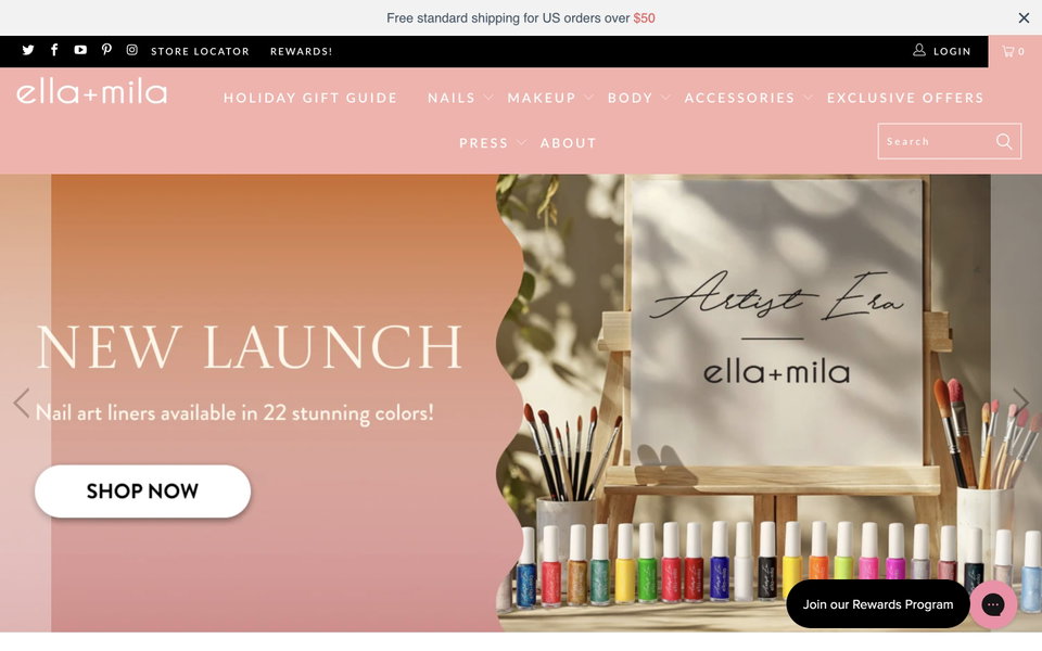ella+mila website