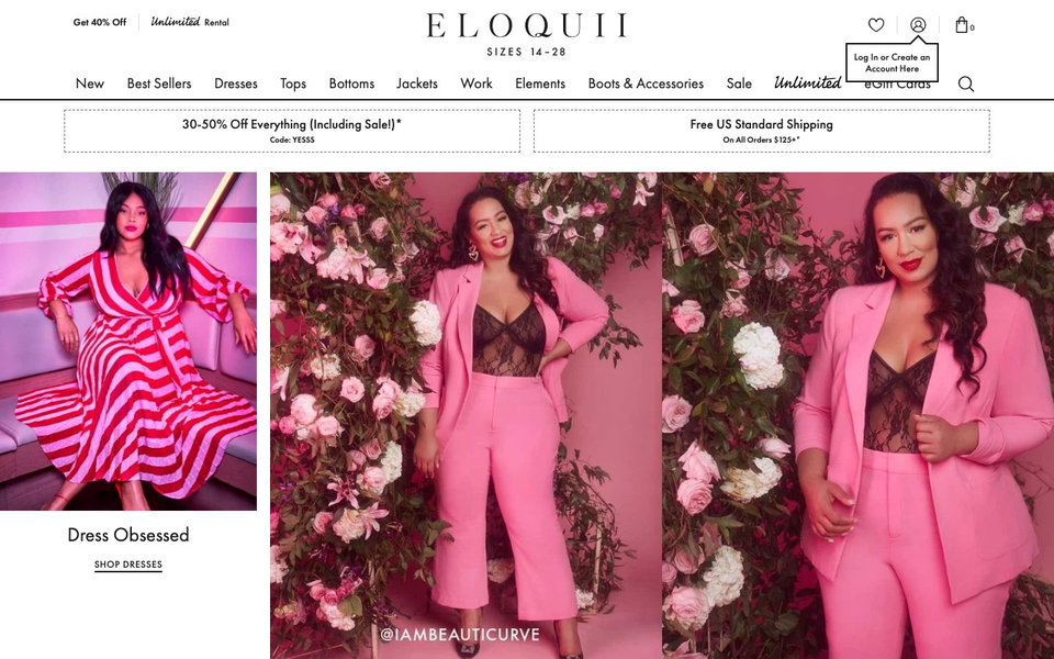 ELOQUII website