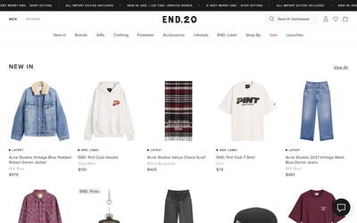 END. Clothing