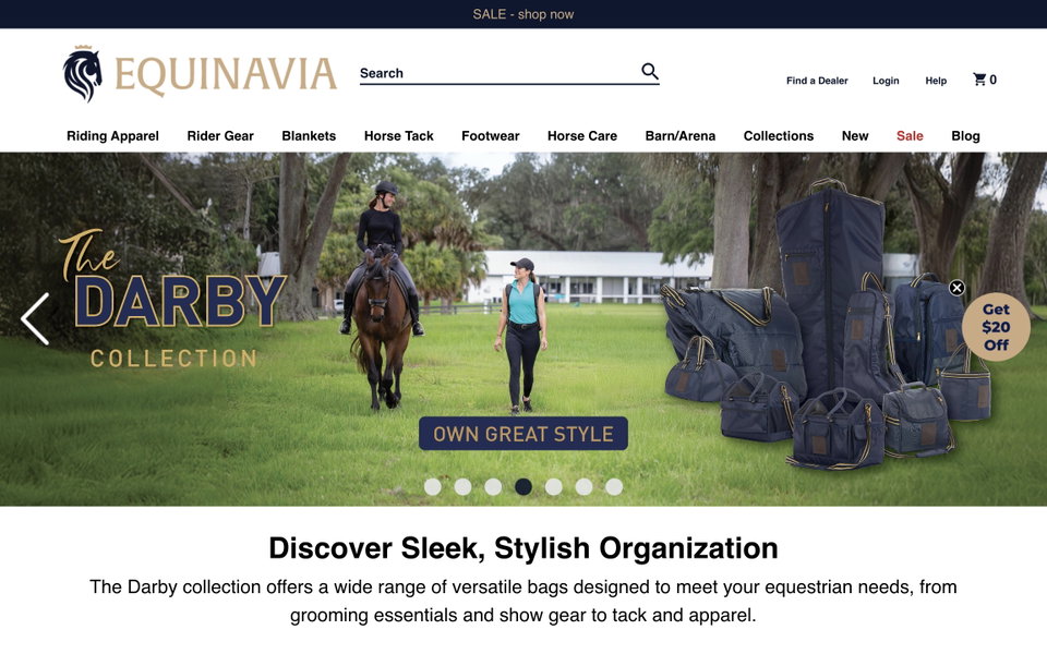 Equinavia website
