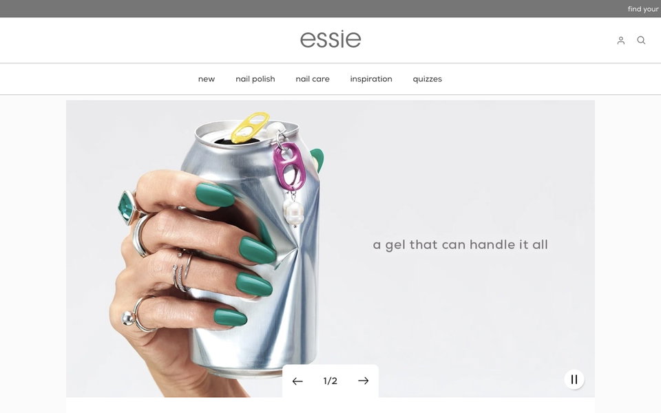 essie website