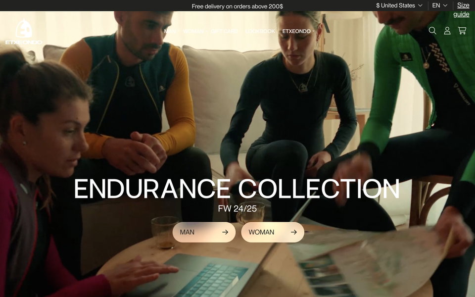 Etxeondo website